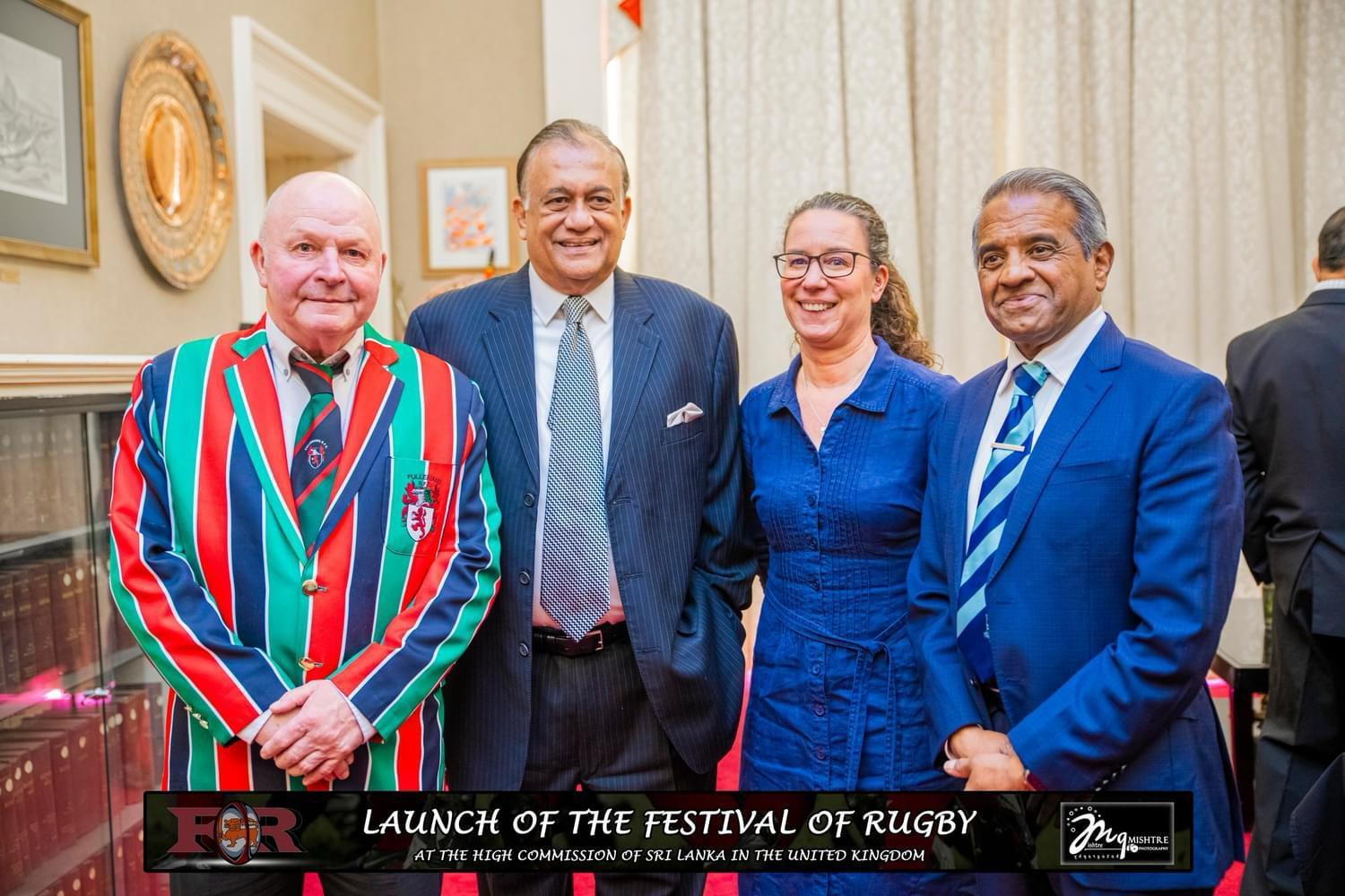Launch of The Festival of Rugby committee group photo